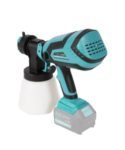 Pistol vopsit DETOOLZ, 18V 600ml/min rezervor 1000ml
