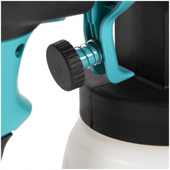 Pistol vopsit DETOOLZ, 18V 600ml/min rezervor 1000ml Pistol vopsit DETOOLZ, 18V 600ml/min rezervor 1000ml