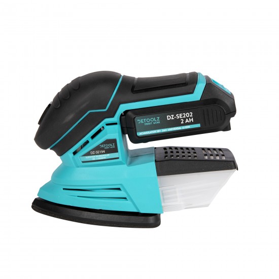 Slefuitor triunghiular DETOOLZ, 18V 11000rpm