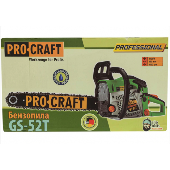 Drujba Procraft GS-52T, 3.8CP, lama 40cm