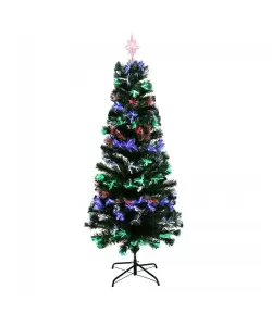 Brad Cu Fibra Optica, 6 Jocuri De Lumini Pentru Craciun, Suport Metalic Inclus, Dimensiune 120 Cm, Gospodarul Brad Cu Fibra Optica, 6 Jocuri De Lumini Pentru Craciun, Suport Metalic Inclus, Dimensiune 120 Cm, Gospodarul
