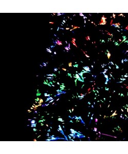 Brad de Craciun, artificial cu suport si lumini, vidaXL, PVC, 120 cm, Verde