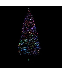 Brad de Craciun, artificial cu suport si lumini, vidaXL, PVC, 120 cm, Verde