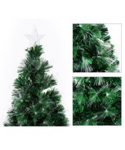 Brad de Craciun artificial, Homcom, 27 LED-uri stelute, 180 cm