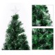 Brad de Craciun artificial, Homcom, 27 LED-uri stelute, 180 cm
