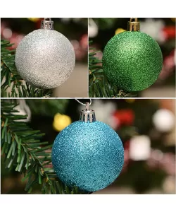 Brad de Craciun Tiessa 180cm cu 45 accesorii pentru impodobit incluse, instalatie 100 LED Brad de Craciun Tiessa 180cm cu 45 accesorii pentru impodobit incluse, instalatie 100 LED