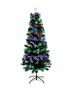 Brad Pentru Craciun, Din Fibra Optica, Artificial, Demontabil, Inaltime 1.5 M, Gospodarul Brad Pentru Craciun, Din Fibra Optica, Artificial, Demontabil, Inaltime 1.5 M, Gospodarul