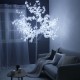 Copac Decorativ pentru Craciun, Alb, Iluminat 128 Led, 160 Cm, Lumina Rece Copac Decorativ pentru Craciun, Alb, Iluminat 128 Led, 160 Cm, Lumina Rece