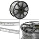 Furtun luminos LED, ECD Germany, instalatie, rola 50 m, multicolor, 36 LED-uri/m, protectie umiditate IP44, inclusiv transformator