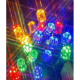Instalatie de Craciun, becuri model Diamant, rola 100m, pentru interior, 8 jocuri de lumini, multicolora, viMAG ®