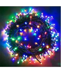 Instalatie De Craciun HYT ®, Tip Rola, Lungime 100 m, Cu 8 Jocuri De Lumini, Alimentare 220V, Protectie IP44, Pentru Interior/Exterior, Multicolora Instalatie De Craciun HYT ®, Tip Rola, Lungime 100 m, Cu 8 Jocuri De Lumini, Alimentare 220V, Protectie IP44, Pentru Interior/Exterior, Multicolora