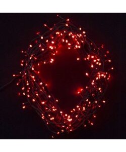 Instalatie de Craciun LED, Nova Line, NM100R, liniara, Rosu, 100 leduri