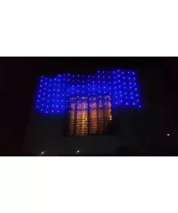 Instalatie de Craciun MAGIC CHRISTMAS, tip perdea ploaie, 8x1 m, 300 leduri, albastru, MC019B Instalatie de Craciun MAGIC CHRISTMAS, tip perdea ploaie, 8x1 m, 300 leduri, albastru, MC019B