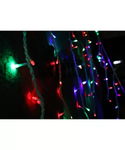 Instalatie de Craciun Premium Tip Perdea cu Flash 8 m / 1m 360 LED-uri Interconectabila, Multicolor Instalatie de Craciun Premium Tip Perdea cu Flash 8 m / 1m 360 LED-uri Interconectabila, Multicolor