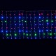 Instalatie de Craciun Premium Tip Perdea cu Flash 8 m / 1m 360 LED-uri Interconectabila, Multicolor