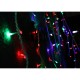 Instalatie de Craciun Premium Tip Perdea cu Flash 8 m / 1m 360 LED-uri Interconectabila, Multicolor