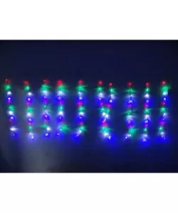 Instalatie de Craciun, tip PERDEA PLOAIE 8x1 metri , 300 Led uri, Multicolor, AGR019M Instalatie de Craciun, tip PERDEA PLOAIE 8x1 metri , 300 Led uri, Multicolor, AGR019M
