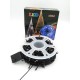 Instalatie de Craciun tip rola Multicolora, 100m, 1000 led-uri, fir negru Instalatie de Craciun tip rola Multicolora, 100m, 1000 led-uri, fir negru