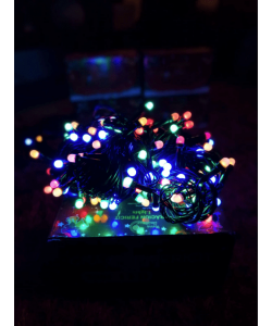 Instalatie decorativa pentru Craciun/Brad - 200 LED-uri multicolore (18 metri)