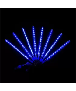 Instalatie luminoasa, ploaie de meteoriti, 8 tuburi luminoase 80 cm, alb Instalatie luminoasa, ploaie de meteoriti, 8 tuburi luminoase 80 cm, alb