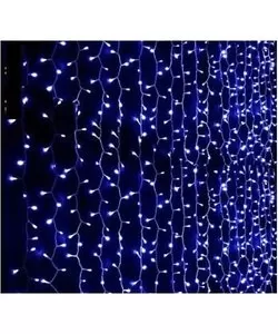 Instalatie ploaie, 8 m / 1 m, 300 leduri, ALBASTRU, 6002 W Instalatie ploaie, 8 m / 1 m, 300 leduri, ALBASTRU, 6002 W
