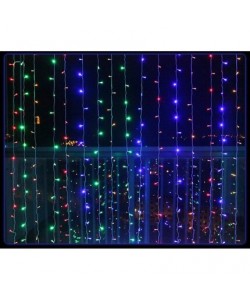 Instalatie ploaie, 8 m / 1 m, 300 leduri, multicolor, 6003 W