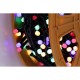 Pachet promo: Instalatie de Craciun Multicolor Tip Rola, MENTON , Liniara, 50m, 500 leduri 6025RB / ghirlanda lunga , Utilizare Exterior-Interior ,Model A100 + Instalatie pom de Craciun, 5m 140 Bec, Multicolor