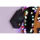 Pachet promo: Instalatie de Craciun Multicolor Tip Rola, MENTON , Liniara, 50m, 500 leduri 6025RB / ghirlanda lunga , Utilizare Exterior-Interior ,Model A100 + Instalatie pom de Craciun, 5m 140 Bec, Multicolor