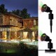 Proiector LED T 3D Metalic Ambiental Interior/Exterior cu 8 Efecte de Lumini Miscatoare si Telecomanda