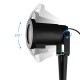 Proiector LED T 3D Metalic Ambiental Interior/Exterior cu 8 Efecte de Lumini Miscatoare si Telecomanda