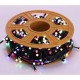 Set - 1 x proiector pentru exterior cu 12 pelicule, 1000 culori + 1 x instalatie cu led-uri multicolore, 100 m