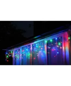 Set 2 Instalatii de Craciun tip Franjuri 7 m , multicolor