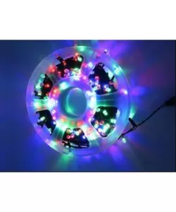 Set decorare Craciun - proiector fulgi de zapada cu 4 culori pentru exterior + instalatie liniara multicolora 40 m pentru exterior Set decorare Craciun - proiector fulgi de zapada cu 4 culori pentru exterior + instalatie liniara multicolora 40 m pentru exterior