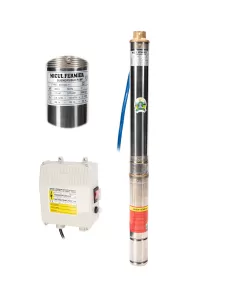 Pompa submersibila Micul Fermier 75QJD 1.8-54/15-0.55, 0.75 KW, 3000 l/h
