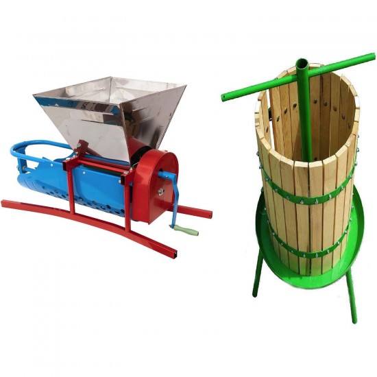 Zdrobitor de struguri cu deschiorchinator  + Teasc pentru struguri