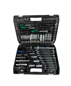 Trusa 216 Piese, Chei Clichet, Biti, Tubulare, Crom-Vanadium Trusa 216 Piese, Chei Clichet, Biti, Tubulare, Crom-Vanadium