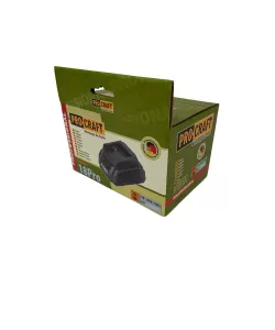Incarcator rapid pentru acumulatori Procraft, 20V, 4 Ah, cablu alimentare 1.4 m Incarcator rapid pentru acumulatori Procraft, 20V, 4 Ah, cablu alimentare 1.4 m
