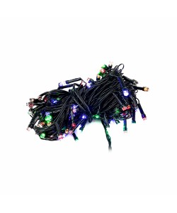 Instalatie de Craciun, 5 m , LED-uri Multicolore, Diferite moduri de luminare
