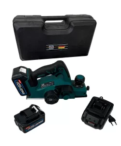 Rindea electrica , German Meister , 2 acumulatori 128V 6Ah , reglaj 2 mm , latime 82 mm Rindea electrica , German Meister , 2 acumulatori 128V 6Ah , reglaj 2 mm , latime 82 mm