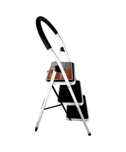 Scara 3 Trepte, Pliabila, Aluminiu + Trepte Cauciucate Scara 3 Trepte, Pliabila, Aluminiu + Trepte Cauciucate