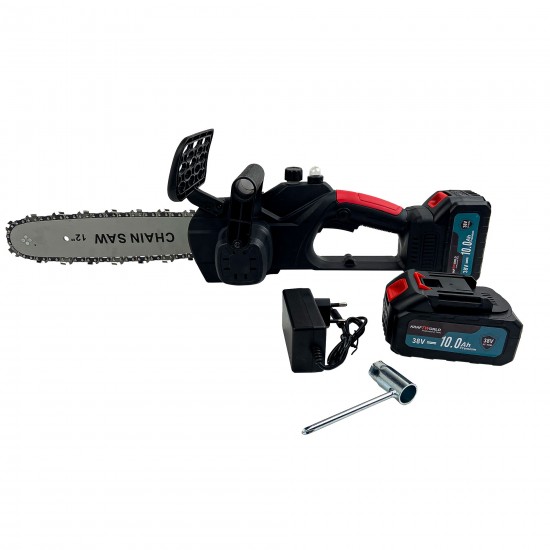 Drujba cu 2 Acumulatori, 38V, 10Ah, Lama 30cm