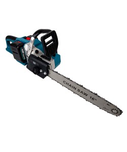 Drujba Electrica cu 2 Acumulatori, Lama 40CM,  128V, 10Ah, Albastra