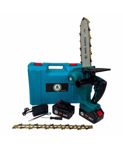 Mini Drujba Taiga cu 2 Acumulatori, 36V, 8Ah, Lama 25CM, 2 Lanturi