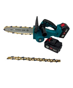 Mini Drujba Taiga cu 2 Acumulatori, 36V, 8Ah, Lama 25CM, 2 Lanturi