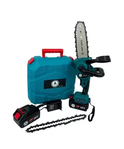 Minidrujba cu 2 Acumulatori, Taiga, 36V, 8Ah, 2 Lanturi, Sistem Ungere Lant, Lama 20CM Minidrujba cu 2 Acumulatori, Taiga, 36V, 8Ah, 2 Lanturi, Sistem Ungere Lant, Lama 20CM