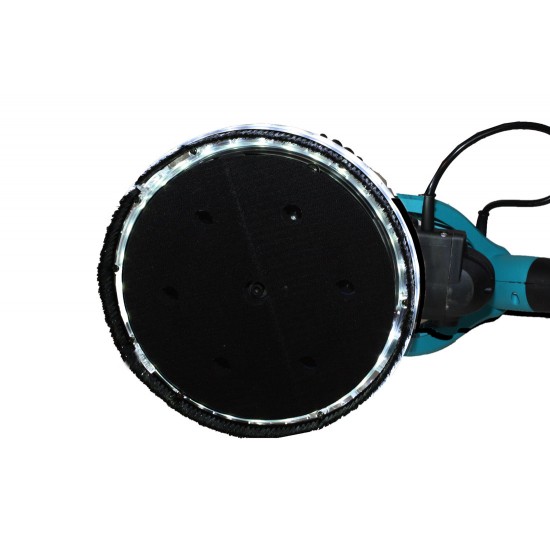 Slefuitor pentru pereti pliabil cu LED 750W Ø225mm