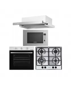 Pachet incorporabil HAUSBERG cuptor electric HB-8053IN, 2225W, 6 Functii, 71L, plita gaz HB-555, 4 arzatoare, aprindere electrica, hota telescopic HB-1285IN, absorbtie 420 m3/h, 2 motoare, 60cm, cuptor microunde HB-8065IN, 1200W, 20L, Inox Pachet incorporabil HAUSBERG cuptor electric HB-8053IN, 2225W, 6 Functii, 71L, plita gaz HB-555, 4 arzatoare, aprindere electrica, hota telescopic HB-1285IN, absorbtie 420 m3/h, 2 motoare, 60cm, cuptor microunde HB-8065IN, 1200W, 20L, Inox