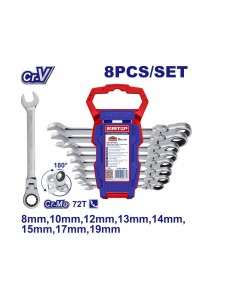 Set de chei flexibile cu clichet , EMTOP
