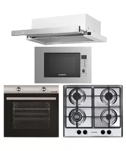 Pachet incorporabil HAUSBERG cuptor electric HB-8051IN, 2000W, 4 Functii, 76L, plita gaz HB-555, 4 arzatoare, aprindere electrica, hota telescopic HB-1285IN, absorbtie 420 m3/h, 2 motoare, 60cm, cuptor microunde HB-8065IN, 1200W, 20L, Inox Pachet incorporabil HAUSBERG cuptor electric HB-8051IN, 2000W, 4 Functii, 76L, plita gaz HB-555, 4 arzatoare, aprindere electrica, hota telescopic HB-1285IN, absorbtie 420 m3/h, 2 motoare, 60cm, cuptor microunde HB-8065IN, 1200W, 20L, Inox