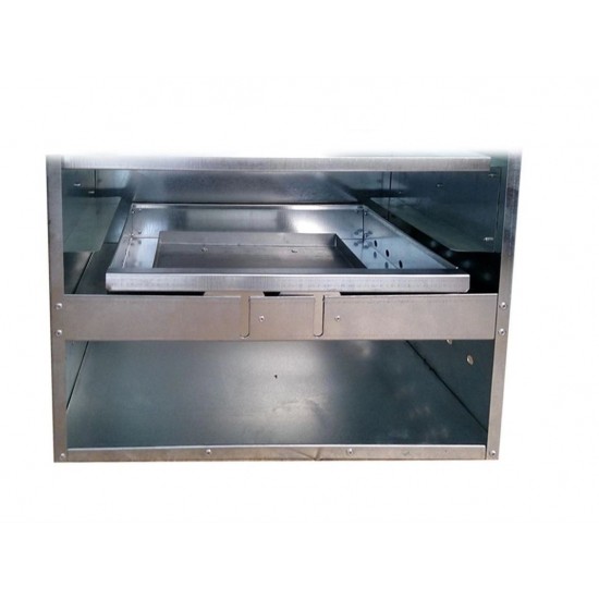 Afumatoare din otel inoxidabil cu geam